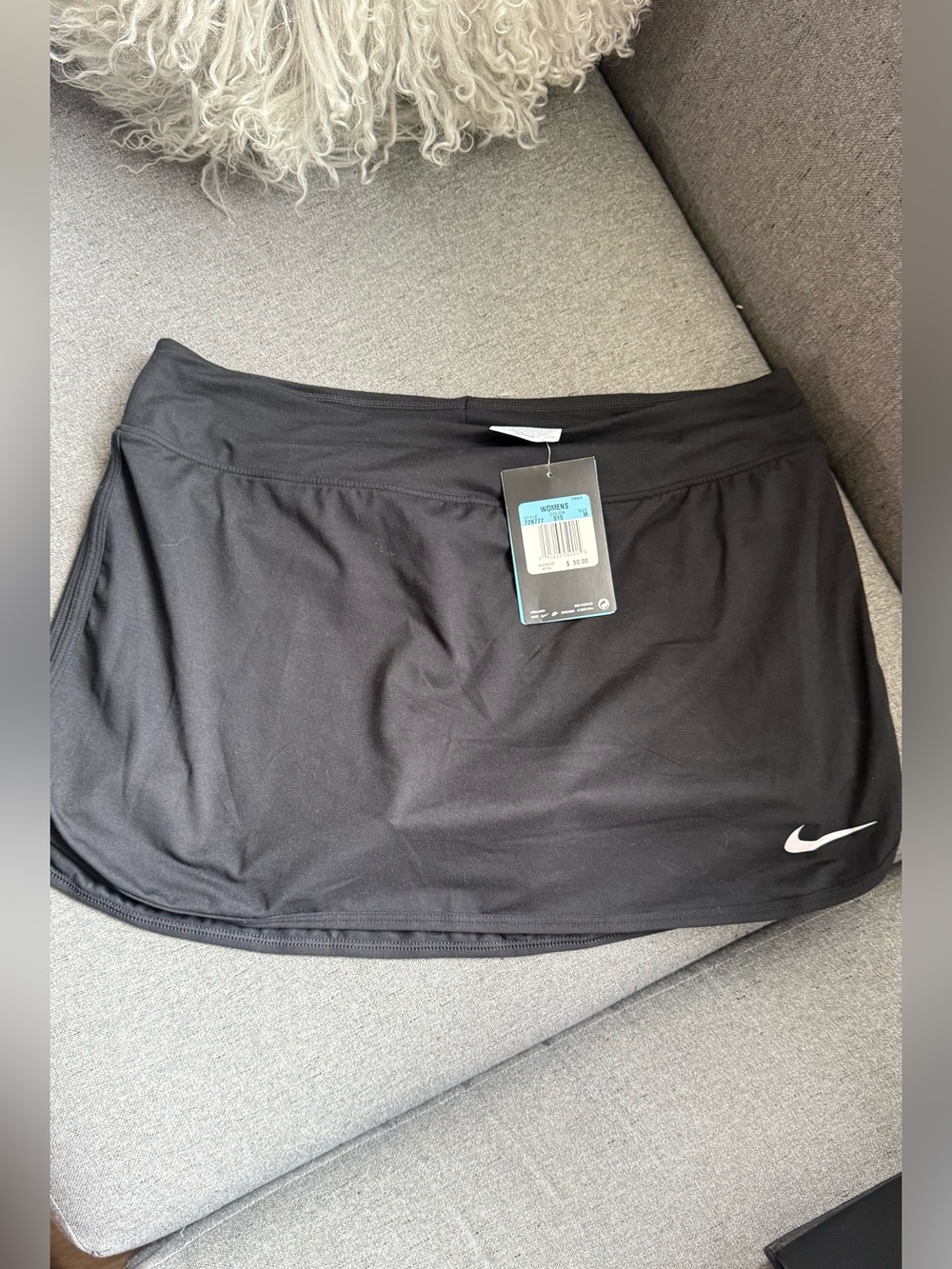 NikeCourt Pure Tennis Skirt Skort Black Dri-FIT Size M NWT 728777-010